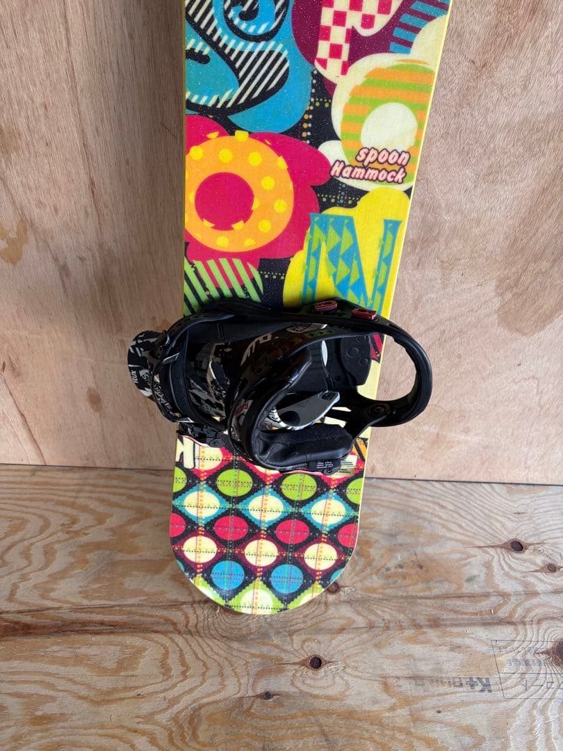 Hammock Spoon スノーボード ビンディング付き　初心者向け