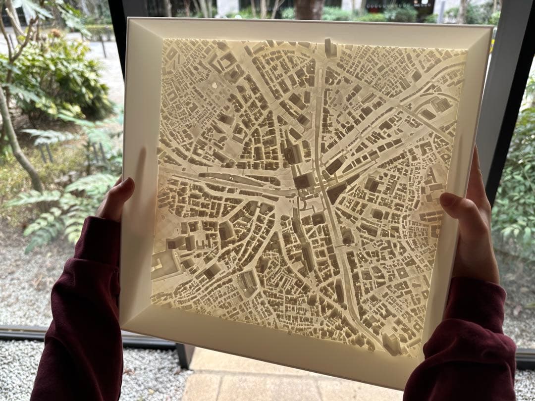 ★値下中　渋谷駅周辺ビッグサイズ★精密都市模型 1/5000 3Dプリンター