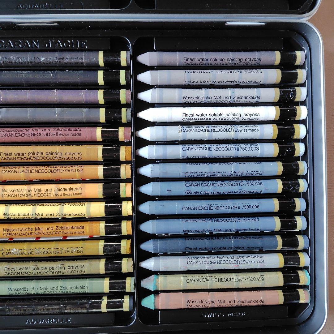 a*o様 CRAN D'ACHE NEOCOLOR II 84色セット