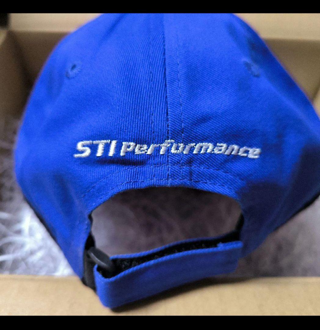 新品未使用　STI 直筆サイン入りキャップ SUBARU　山内英輝