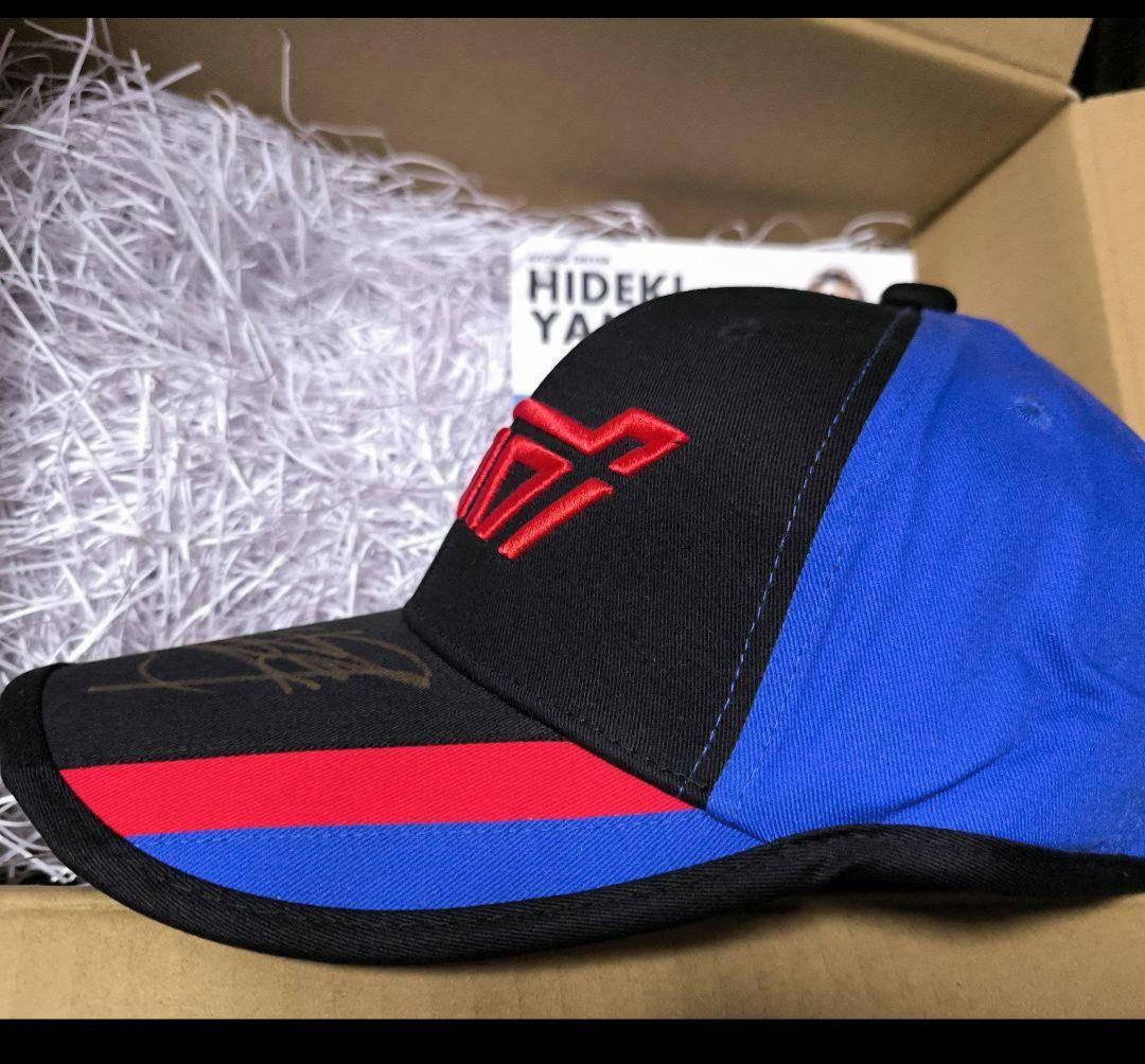 新品未使用　STI 直筆サイン入りキャップ SUBARU　山内英輝