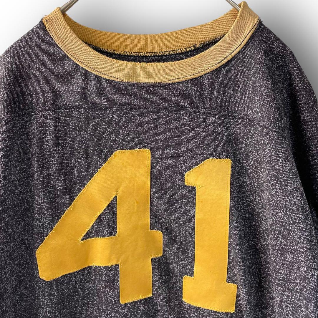 激レア スペシャル ごま塩 フットボール フットボールシャツ 50s