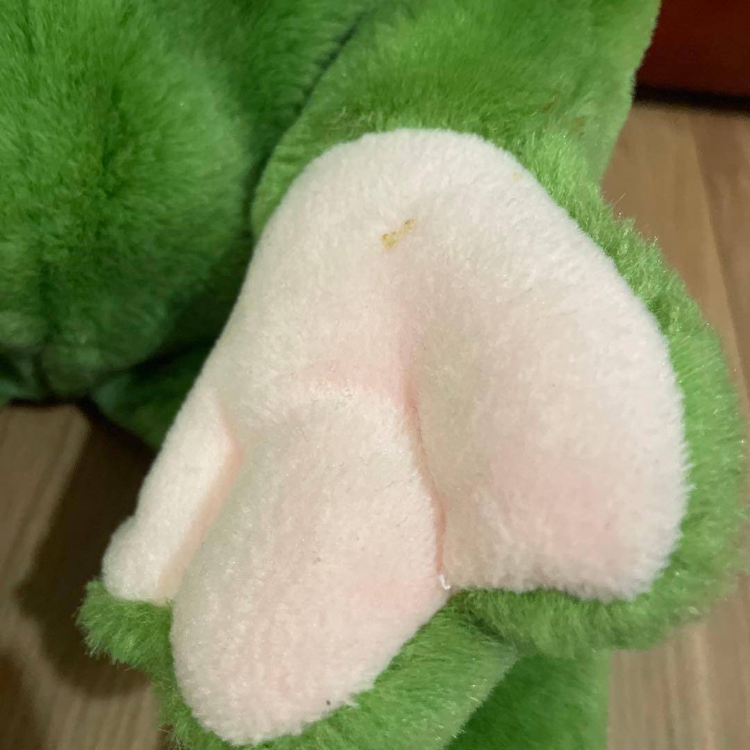 Play Talkin プレイトーキン　カエルのパペット　黄色タグ