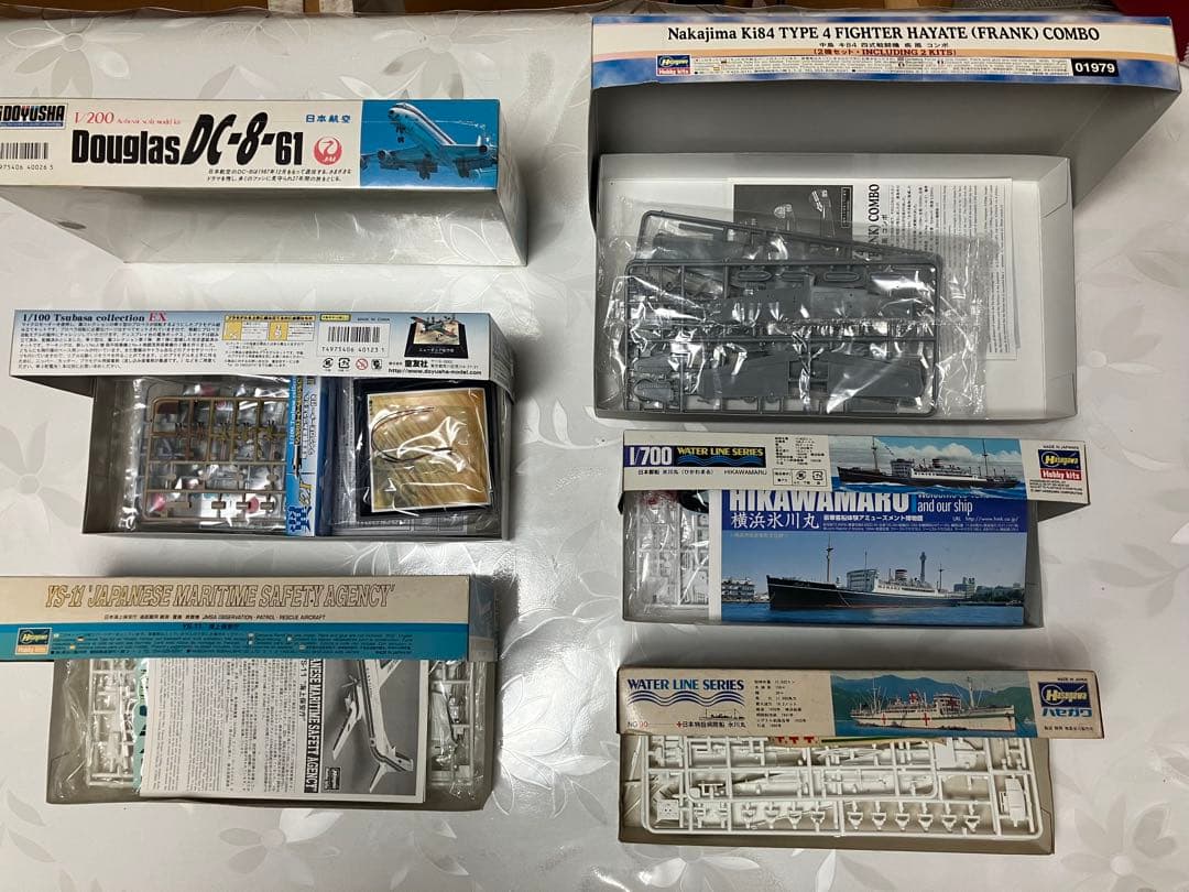 童友社・ハセガワ ビンテージ プラモデル 6点セット