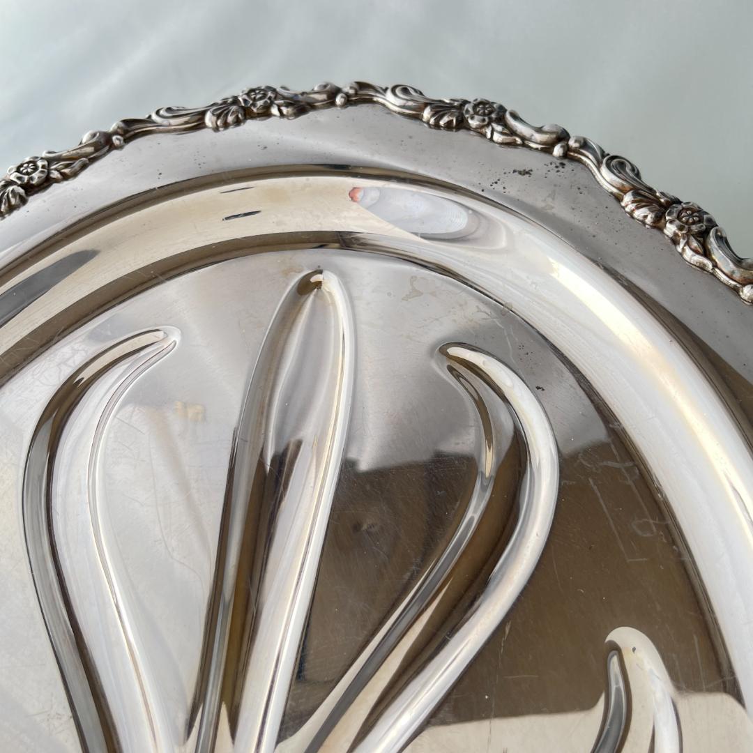 【WM.A. Rogers】 ミートプレート / サーバー 　46cm