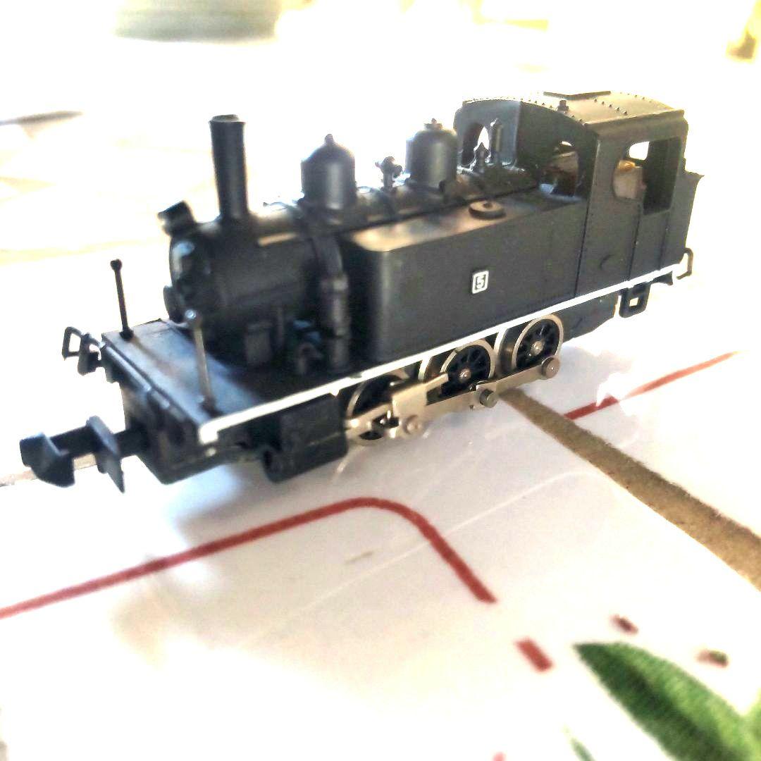 TOMY鉄道模型蒸気機関車他貨車3両