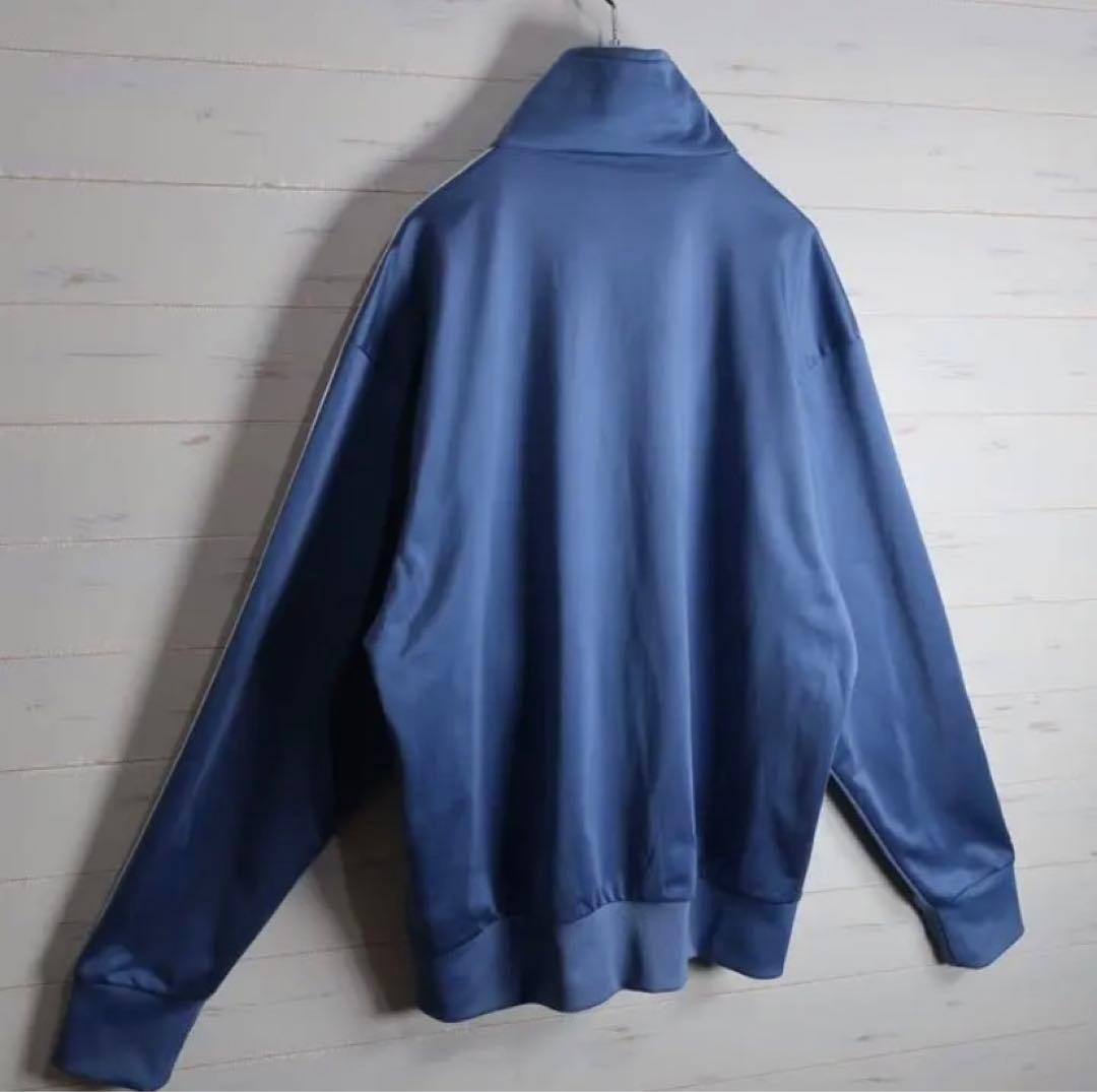 【美品】アディダス トラックジャケット XXL くすみブルー