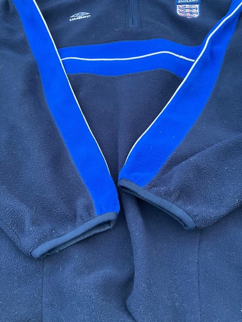 【入手困難】アンブロxイングランド代表/ビンテージフリースジャケットL