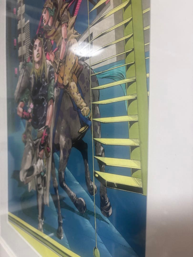 ジョジョの奇妙な冒険 ７部SBR 複製原画　ジョジョ展2012