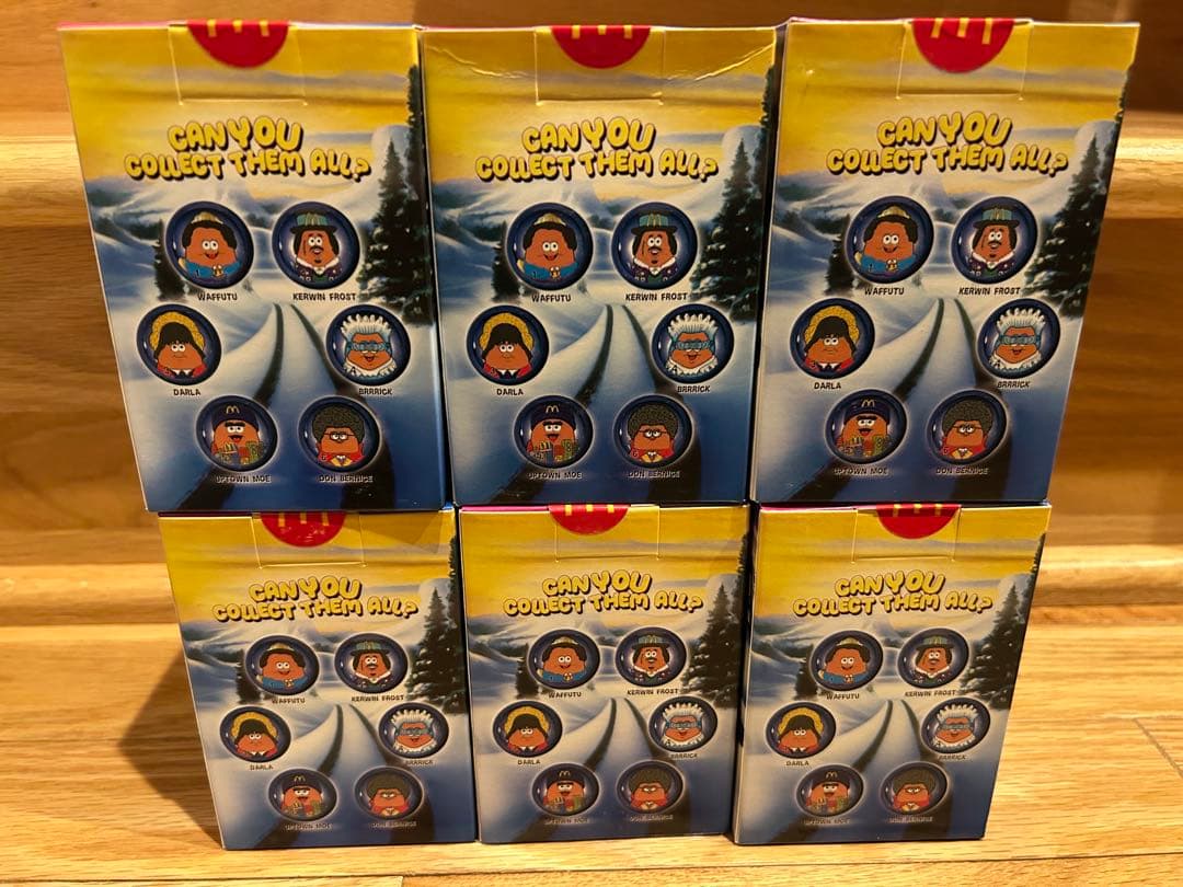 マクドナルド　ミートトイ　ナゲットバディーズ　新品未使用　6種コンプリート