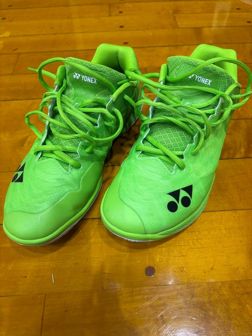 YONEX グリーン バドミントンシューズ