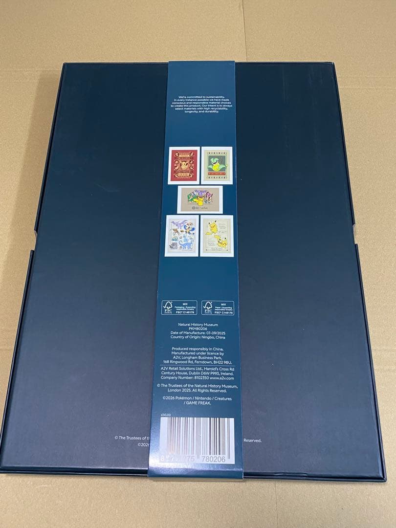 ポケモン ロンドン自然史博物館 A3 ポスター　セット