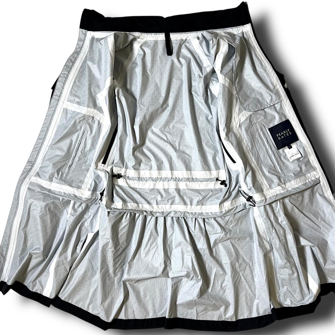 定価46,200円 0 パーリーゲイツ レインジャケット ワンピース ブラック