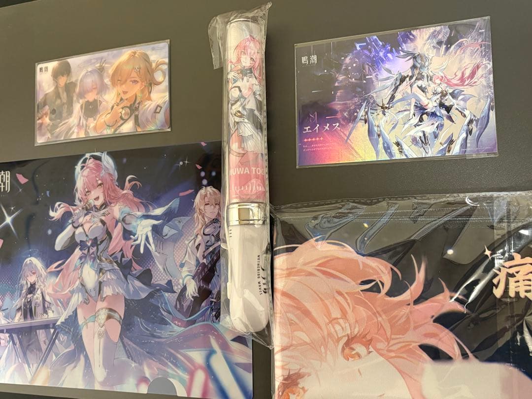【即購入◯】鳴潮 エイメス ペンライト ポストカード タオル 池袋 限定 特典