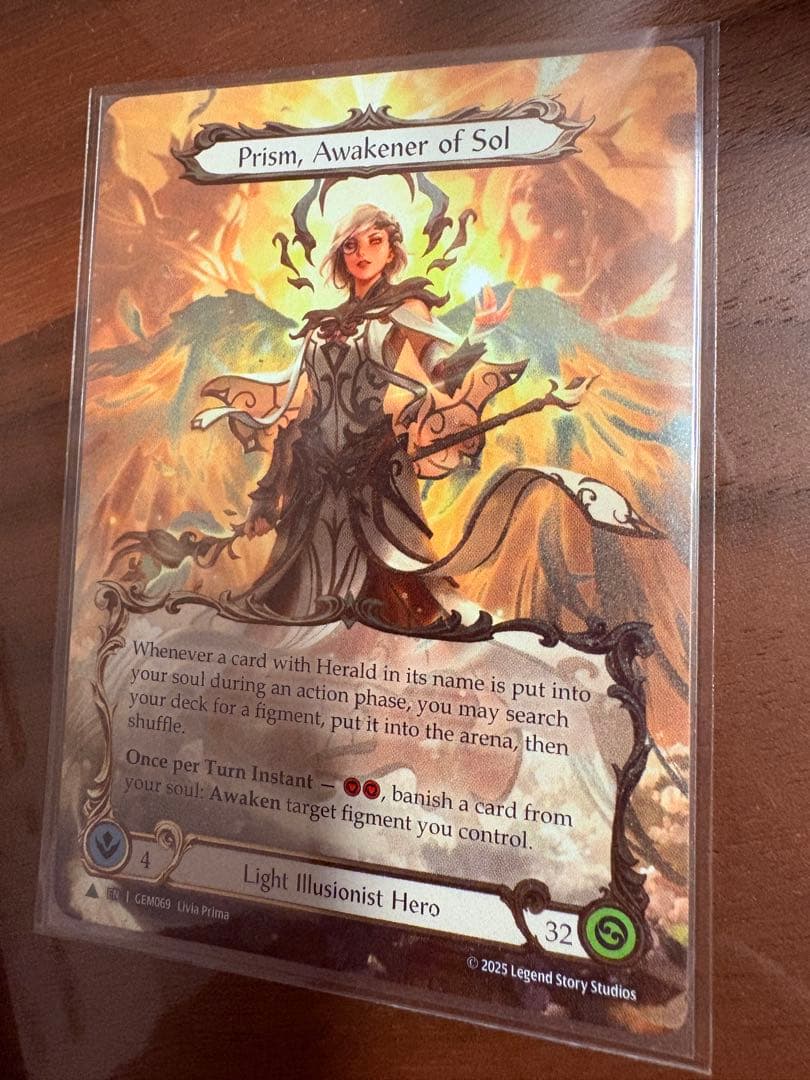 その他 Prism, Awakener of Sol Marvel GEM069 FaB