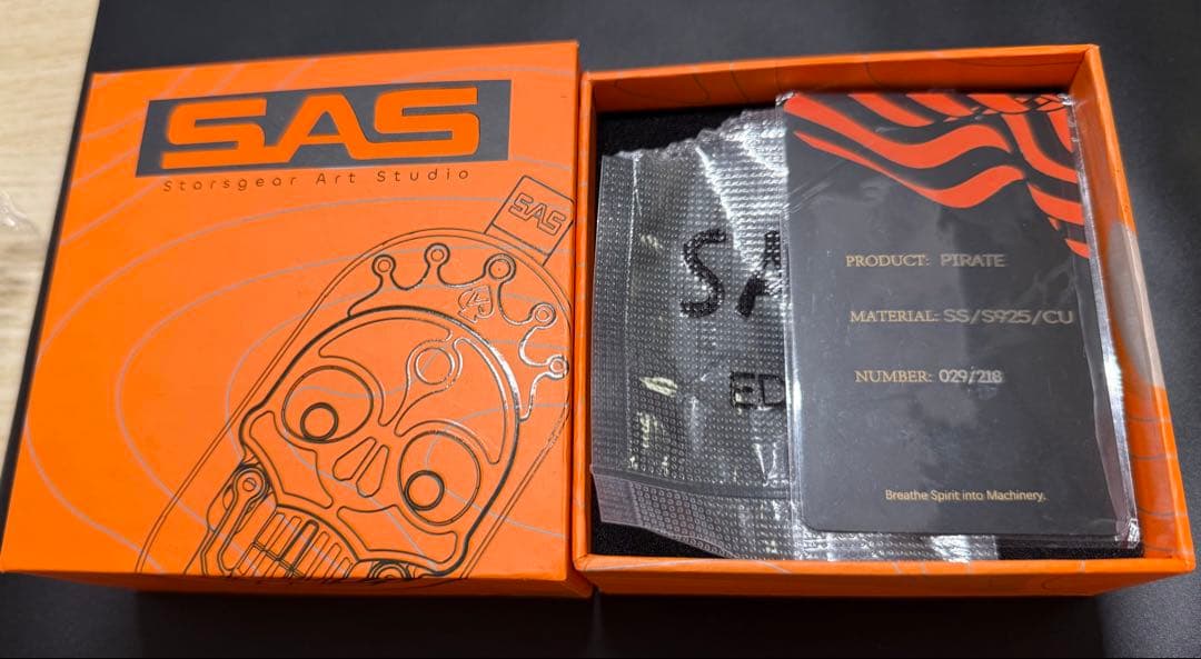 と*ろ様 「正規品」SAS EDC フィジェットトイ　限定絶版　箱あり付属品無し