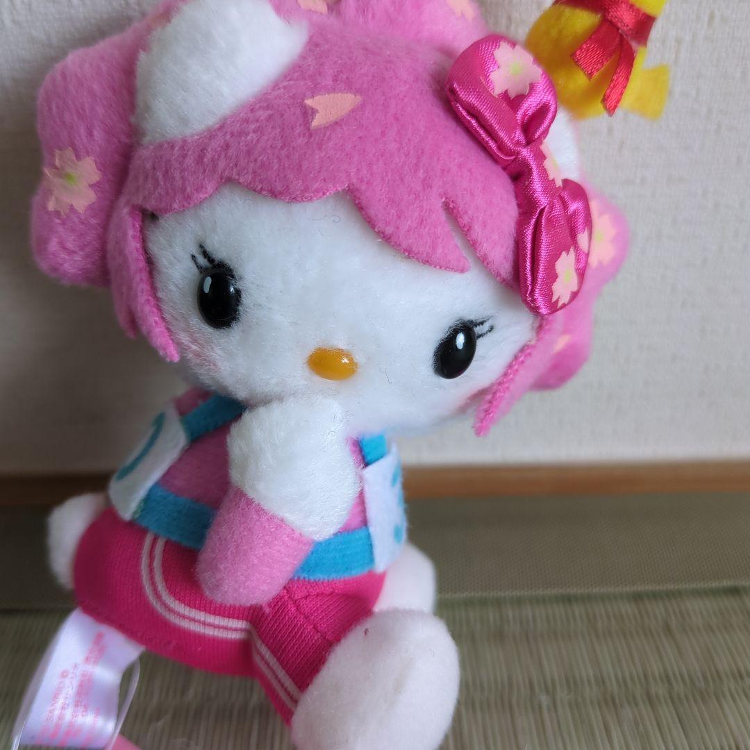 ハローキティ キーホルダー ご当地キティ　清水公園　桜　Kitty限定品　ピンク