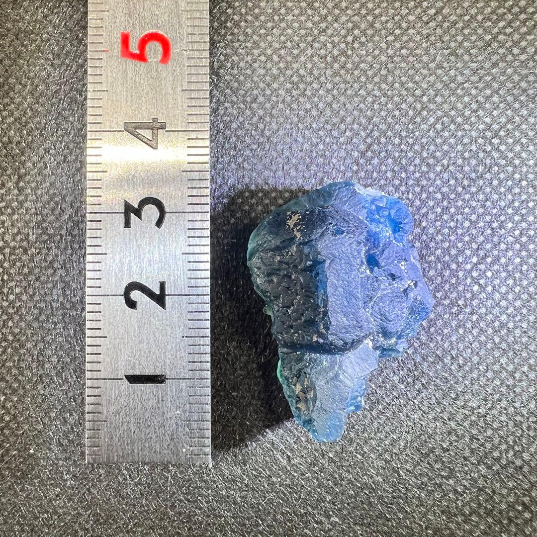 内モンゴル　「青色」「納戸色」「若竹色」グラデーションフローライト