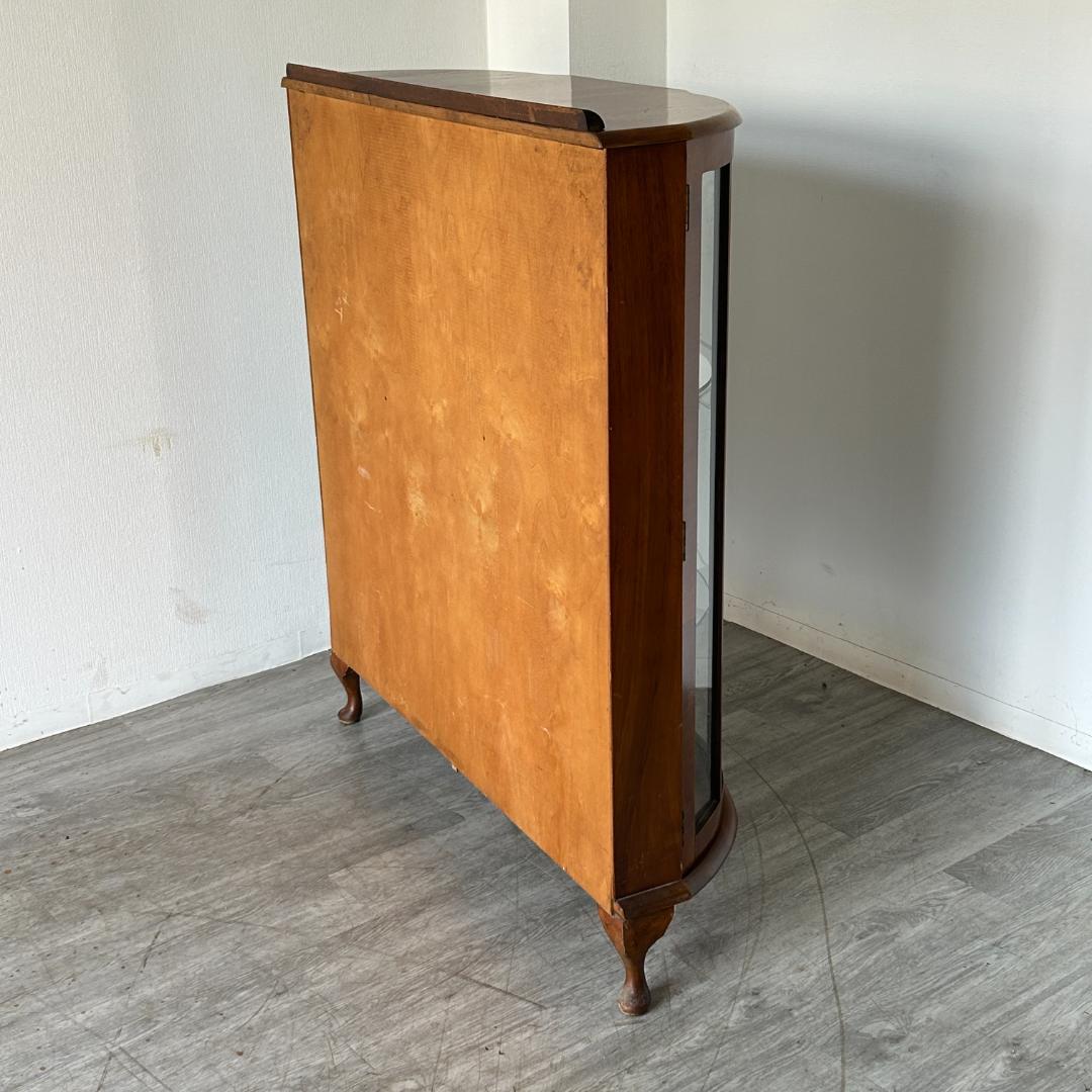イギリス アンティーク家具 ディスプレイ キャビネット 1930年頃 778A
