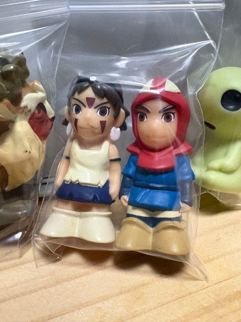 ジブリ もののけ姫 指人形 廃盤レア品