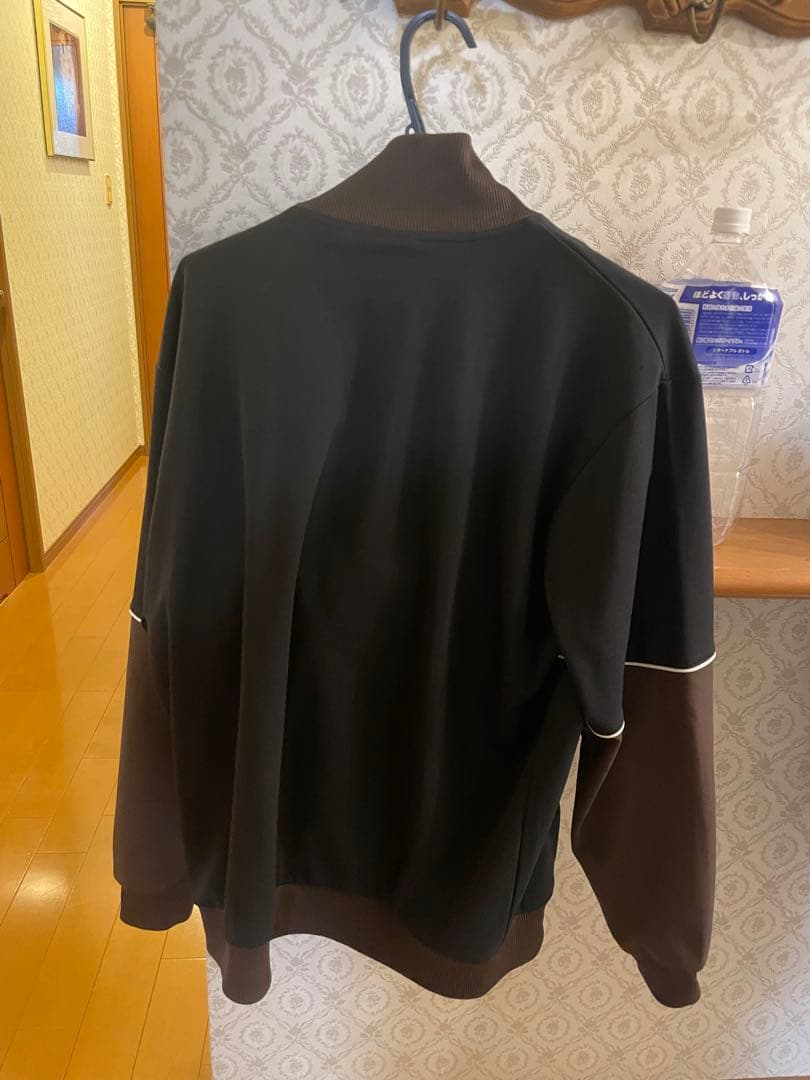 Nike トラックジャケット　ダークブラウン×ブラック