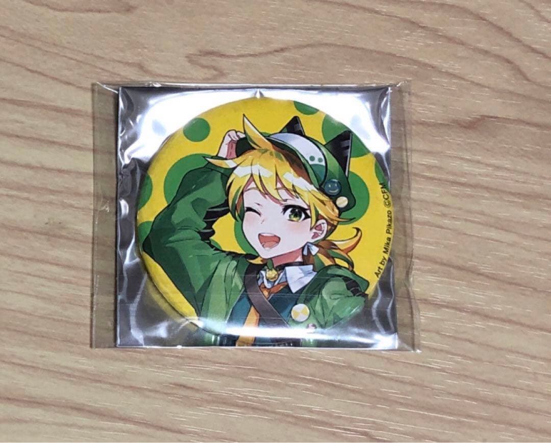 鏡音レン ナンジャタウン 缶バッジ Mika Pikazo