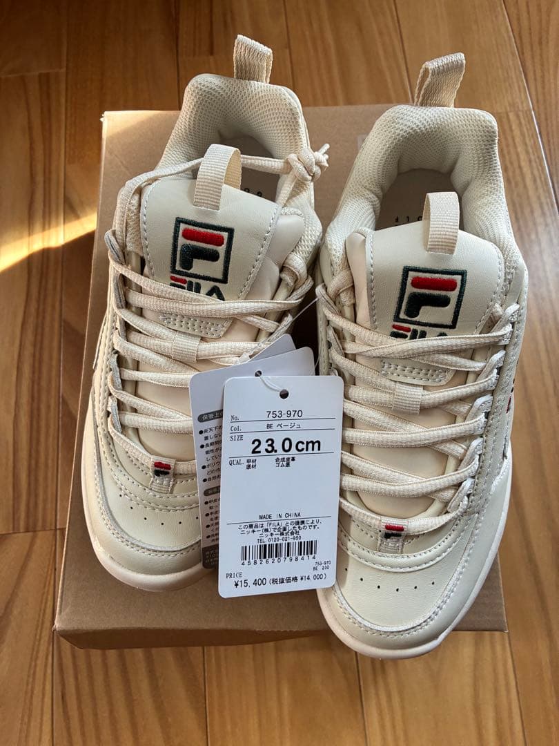FILA レディース　ゴルフシューズ23.0 cm