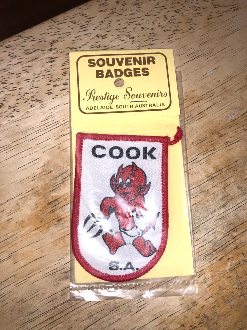 ビンテージ 70s デビル　悪魔　ワッペン　north no name レトロ