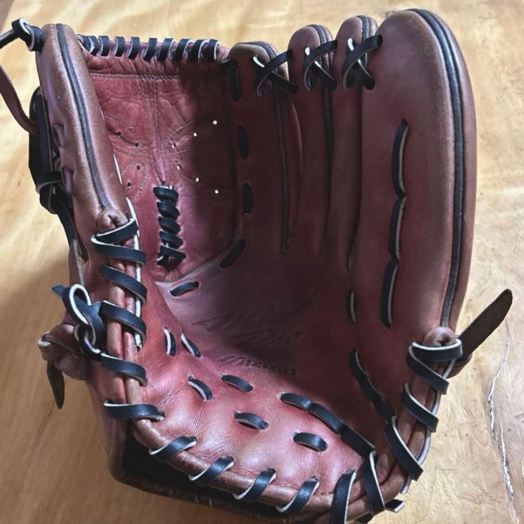 Mizuno ブラウン 硬式グローブ 右投げ用