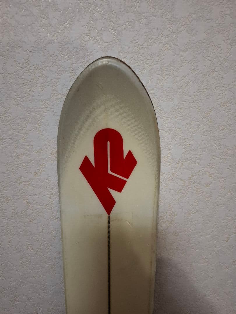 K2 スキー 005モデル ホワイト/レッド