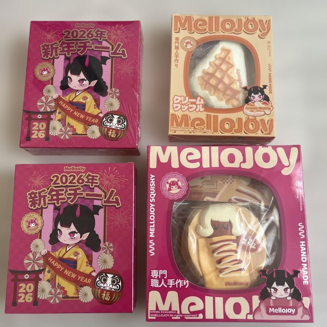 み*ん様 メロジョイ新年チーム　ワッフル　ソーセージプリンセス　4点セット