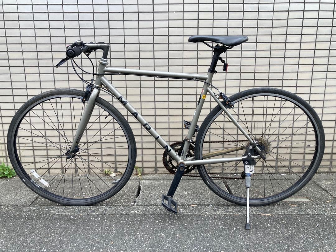 マリン ノバト MARIN NOVATO 前2×後8速 クロモリ フラットバー