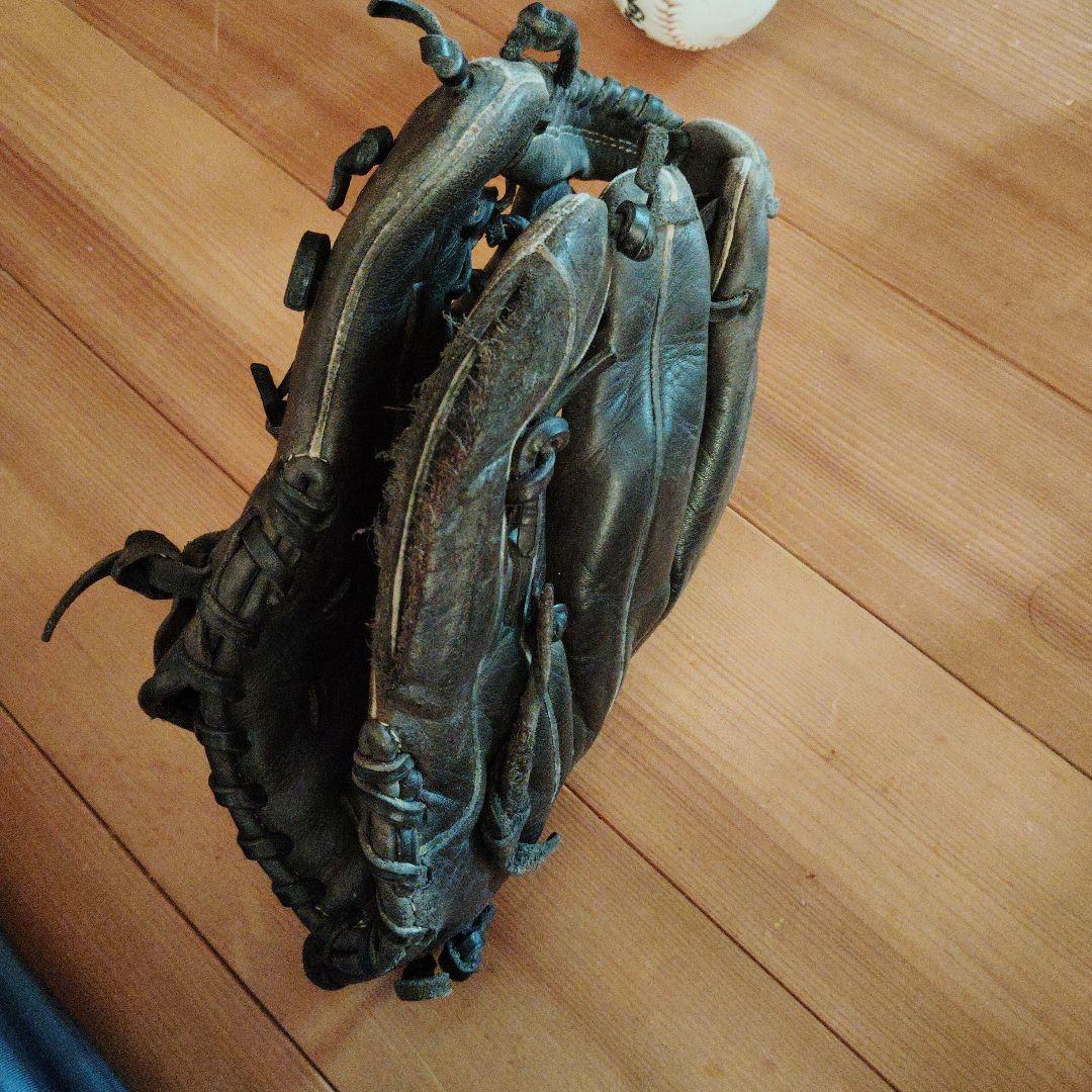 Mizuno Professional 軟式グローブ 黒