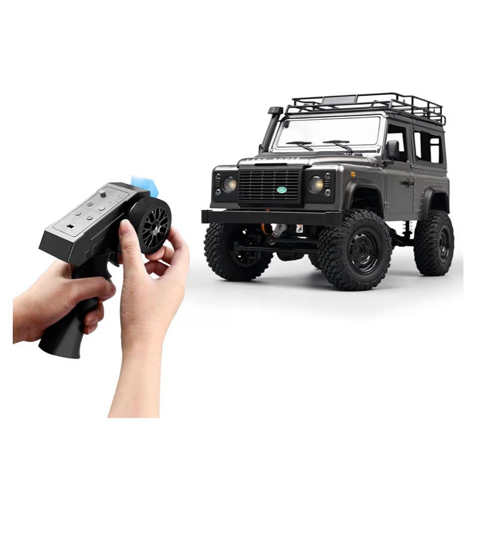 【新品・未使用】ラジコンLANDROVER ディフェンダー　グレー