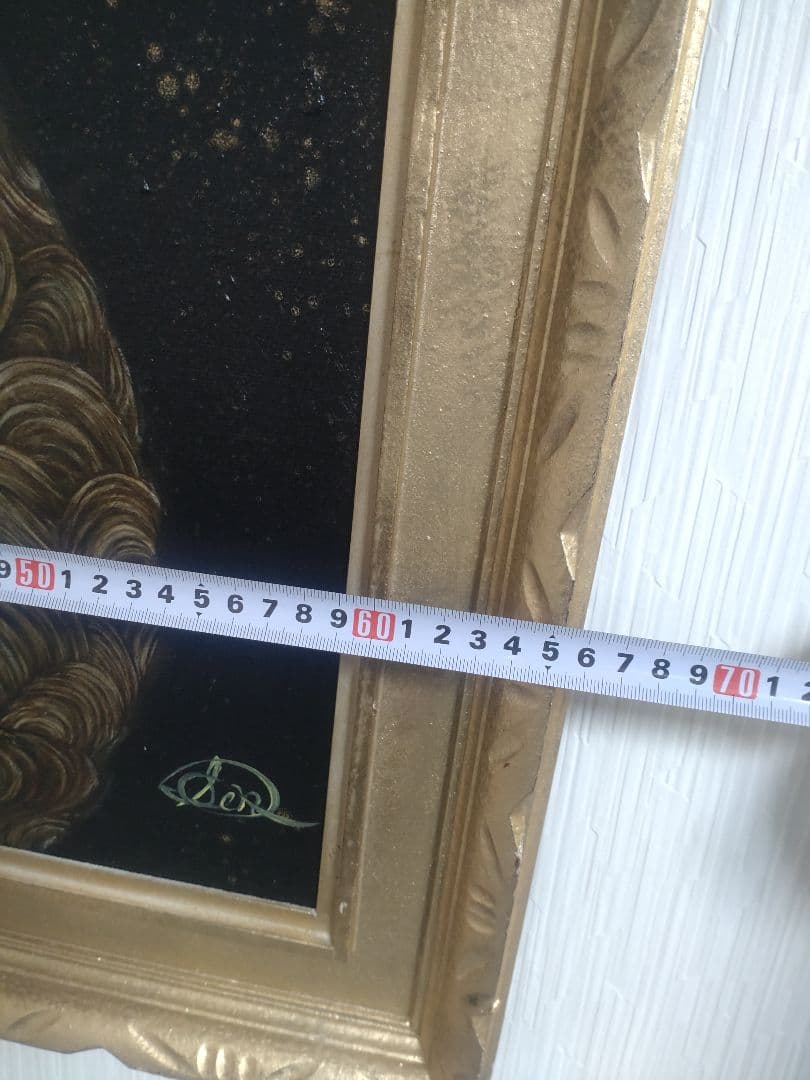 蜂の油絵【蜂の巣】1点物の元の/作者サイン入り/肉筆/F10号