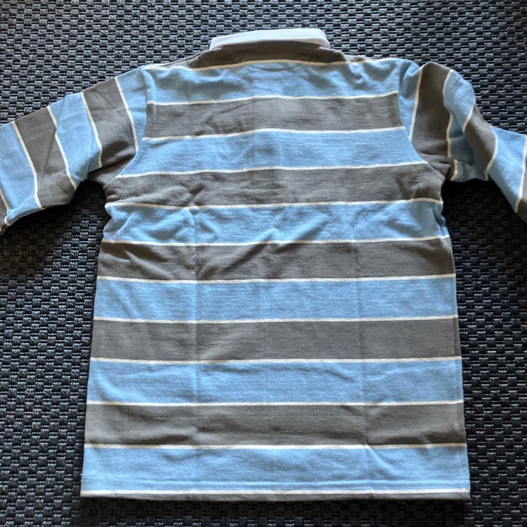 孝*野様 BARBARIAN ラガーシャツ 青とグレー　未使用品