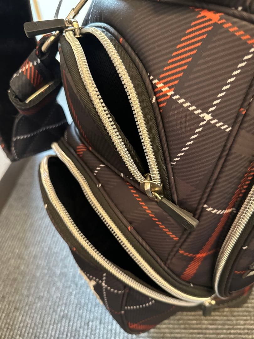 PEARLY GATES チェック柄キャディバッグ 原英莉花　限定品