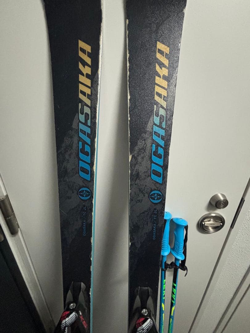 OGASAKA ジュニアスキーセットTC-JL160cmレキ105cm セット