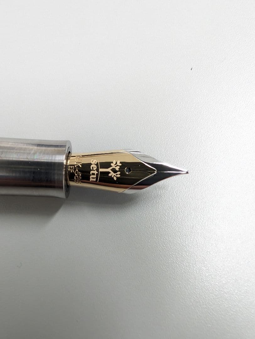 カ*ン様 工房楔　ローズウッド瘤紅白クローズドエンド楔 コンプロット花梨　ペンカ