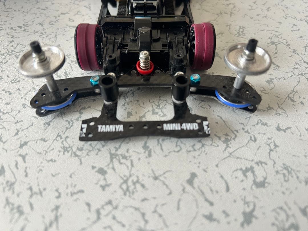 ミニ四駆★MSフレキ★フロントATスライドダンパー★リヤアンカー