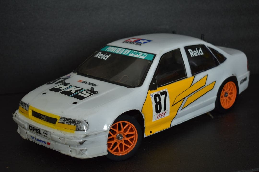 1/10 タミヤ TA-03F オペル ベクトラ JTCC メカ付き