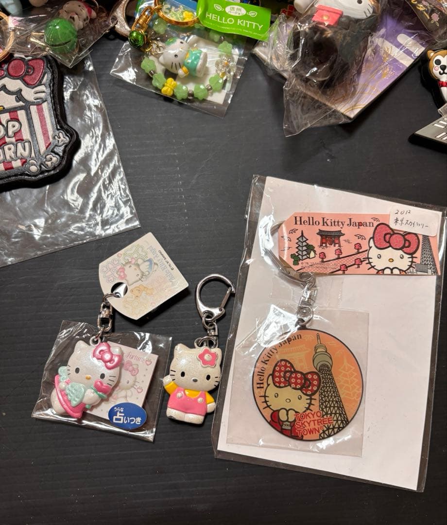 激レア、未開封多数！大量ご当地キティ ハローキティキーホルダーまとめ星座 温泉