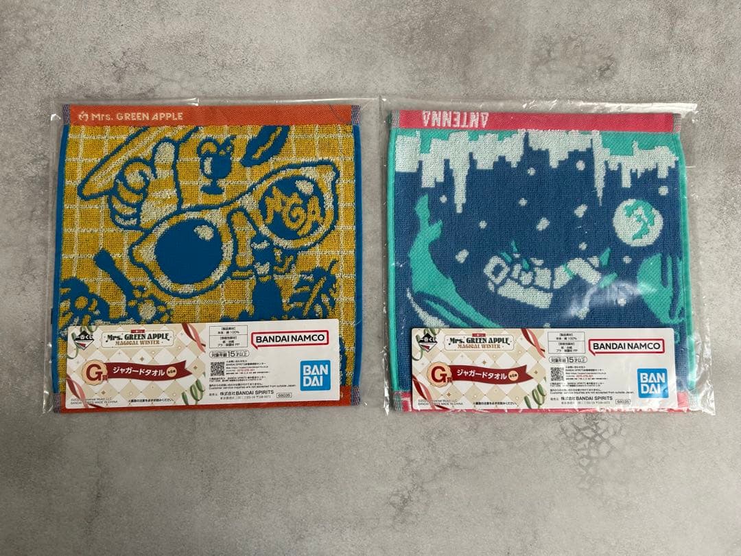 Mrs. GREEN APPLE ミセス　一番くじ　８点