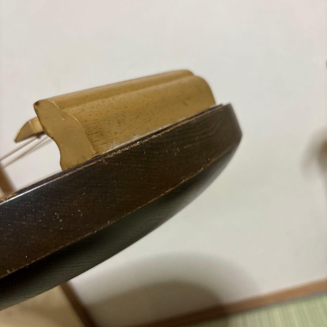 筑前琵琶　四弦　五柱　琵琶 螺鈿希少　琵琶立て　弦楽器　琵琶台　民族楽器　4弦