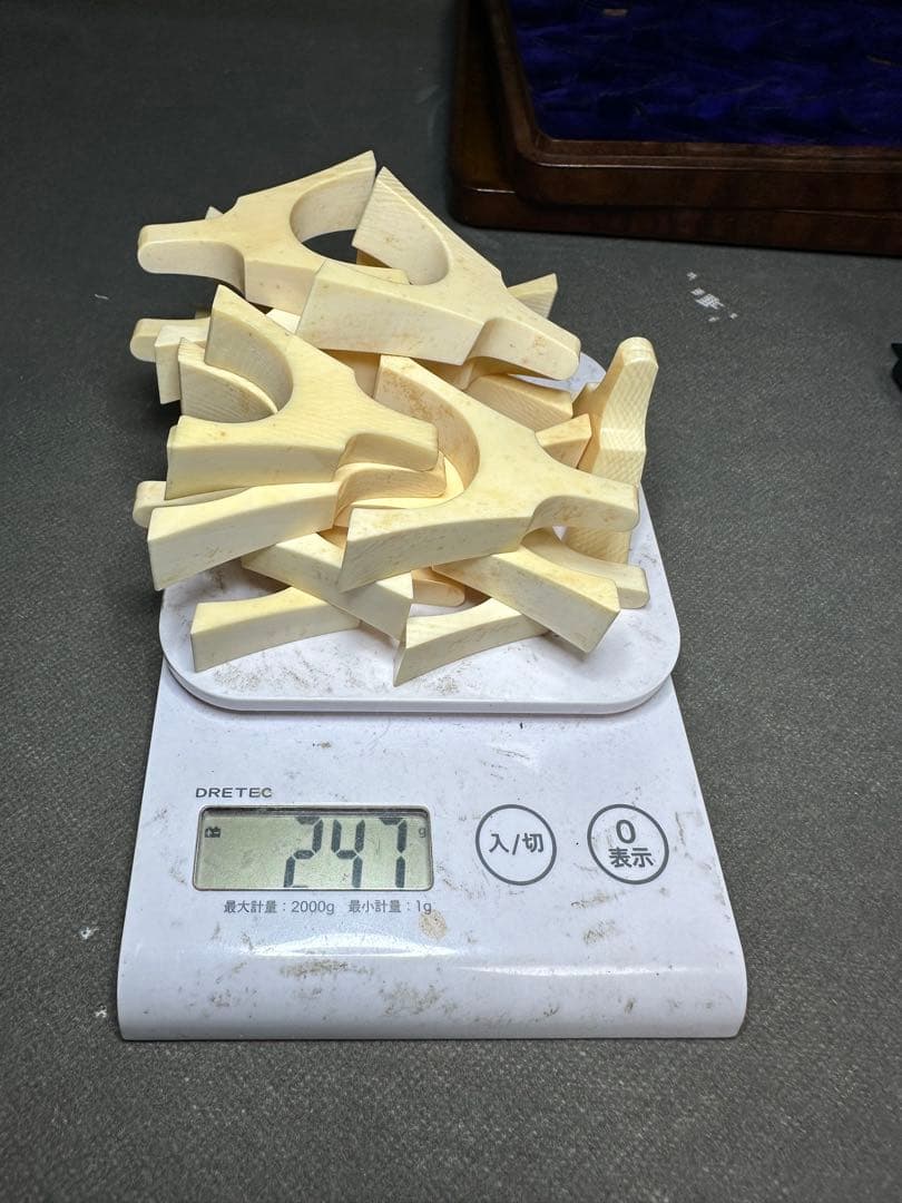 極上　三線　琴柱 筝柱　天然素材 14個セット 和楽器　御琴　御箏琴柱