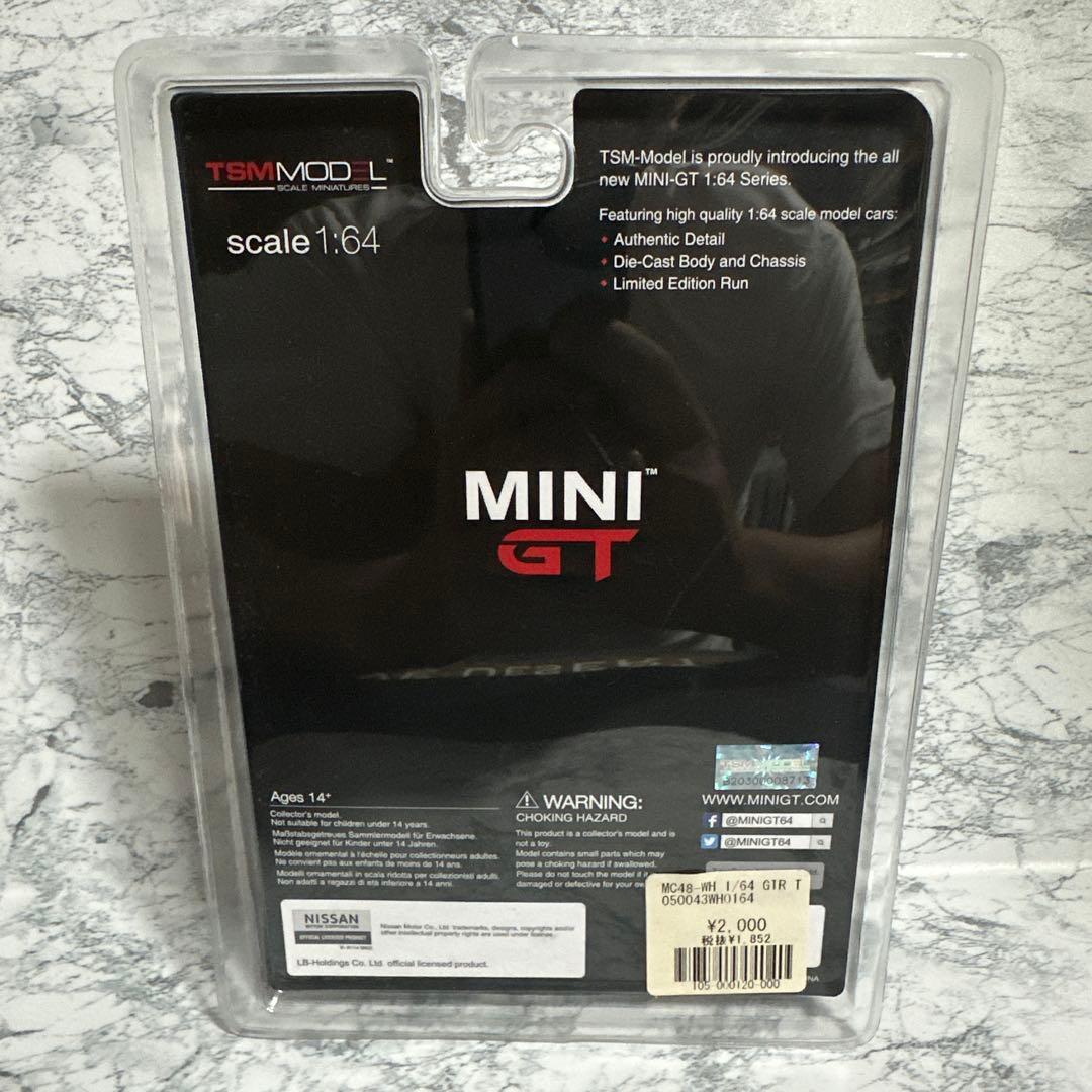 ミニＧＴ LB NISSAN GT-R WHITE