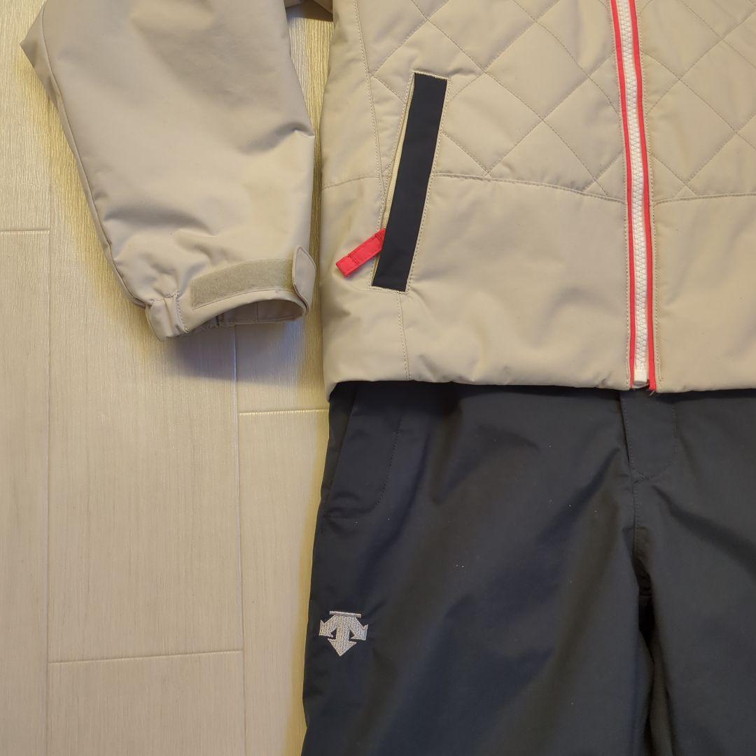 デサント　 スキーウェア スキースーツ 上下セット ガールズ 　130