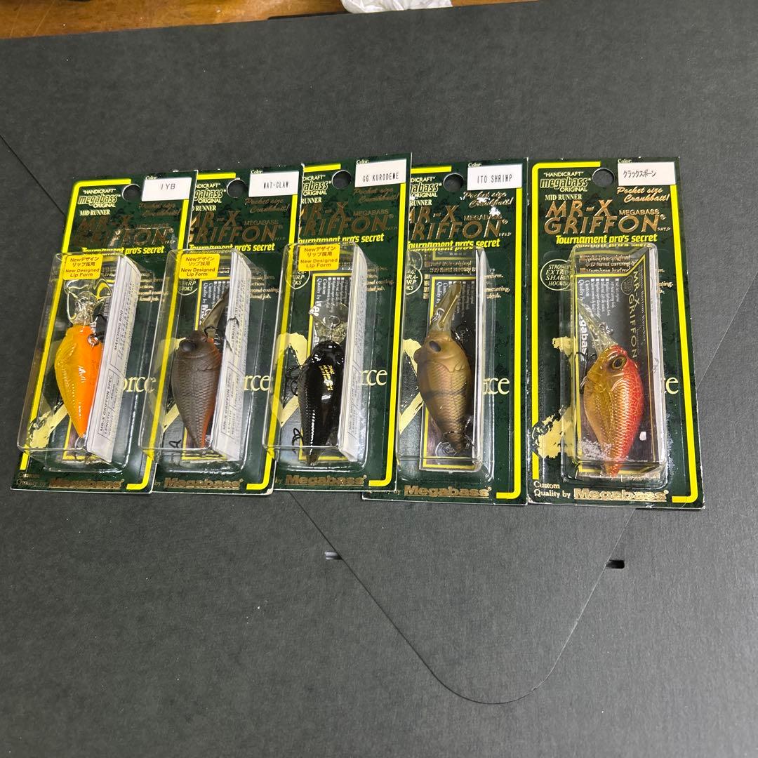 メガバス　MR-X GRIFFON 5個セット