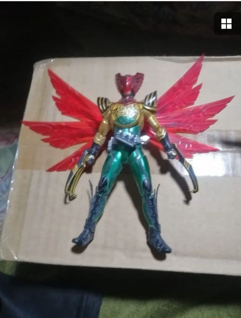 真骨彫製法仮面オーズスーパータトバコンボ改造品