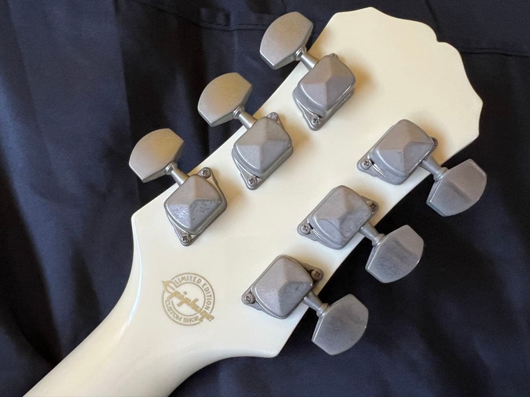 激レアカラーEpiphone Les Paul Junior ホワイトエピフォン